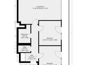 Pronájem bytu 3+kk, Praha - Malešice, Počernická, 78 m2