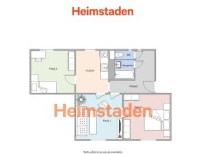 Pronájem bytu 3+1, Havířov - Město, Na Nábřeží, 73 m2