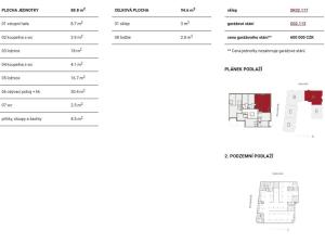 Prodej bytu 3+kk, Praha - Smíchov, Na Laurové, 88 m2