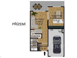 Prodej rodinného domu, Písek, K Lipám, 126 m2