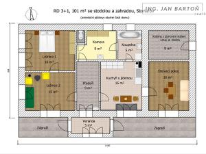 Prodej rodinného domu, Stonařov, 101 m2