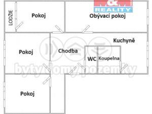 Prodej bytu 4+1, Ústí nad Labem, Jindřicha Plachty, 99 m2