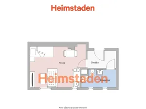 Pronájem bytu 1+kk, Havířov - Šumbark, Klimšova, 30 m2