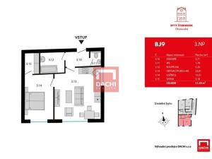 Prodej bytu 2+kk, Šternberk, 51 m2