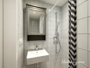 Pronájem bytu 1+kk, Praha - Karlín, Hybešova, 33 m2