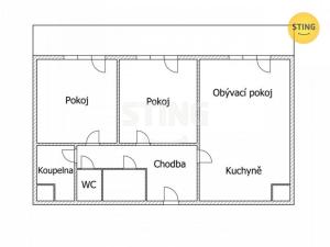 Prodej bytu 3+kk, Jaroměř, Nádražní, 85 m2