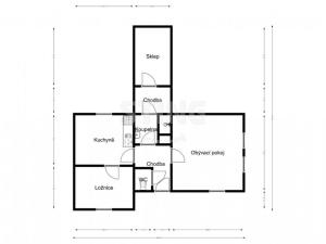 Prodej rodinného domu, Častolovice, Příčná, 63 m2