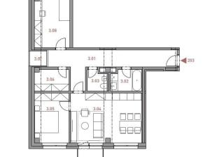 Prodej bytu 3+kk, Praha - Strašnice, Limuzská, 87 m2