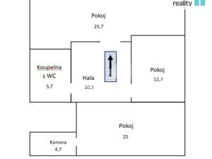 Prodej bytu 6+1, Mratín, Kostelecká, 160 m2