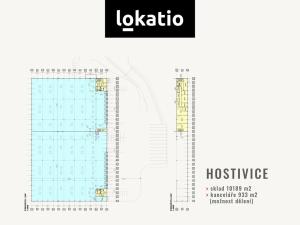 Pronájem skladu, Hostivice, 17. listopadu, 4382 m2