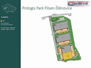 Pronájem skladu, Plzeň - Černice, K Cihelnám, 11616 m2