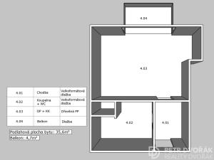 Prodej bytu 1+kk, Praha - Žižkov, Olšanská, 36 m2