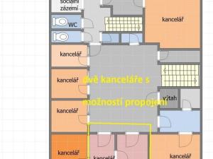 Pronájem kanceláře, Nové Město nad Metují, Komenského, 51 m2