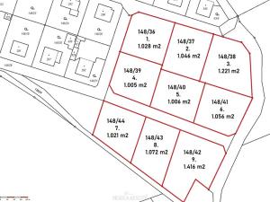 Prodej pozemku pro bydlení, Louňovice pod Blaníkem, 1221 m2