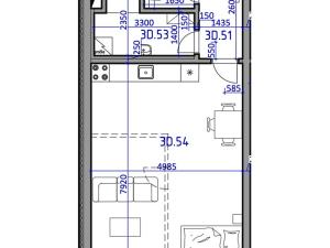 Prodej bytu 1+kk, Liberec, 52 m2