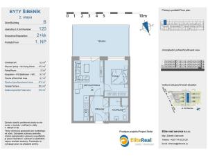 Prodej bytu 2+kk, Olomouc, Třída Jiřího Pelikána, 47 m2