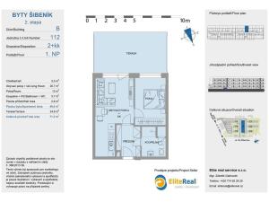 Prodej bytu 2+kk, Olomouc, Třída Jiřího Pelikána, 46 m2