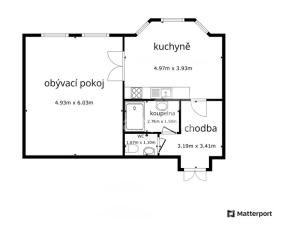 Pronájem bytu 2+kk, Pelhřimov, Tylova, 60 m2