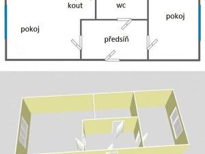 Prodej bytu 2+kk, Česká Lípa, Jihlavská, 41 m2