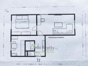 Prodej bytu 2+1, Černá v Pošumaví - Bližná, 48 m2