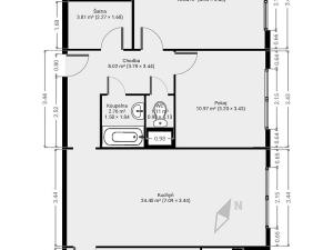 Prodej bytu 4+kk, Brno, Teyschlova, 88 m2