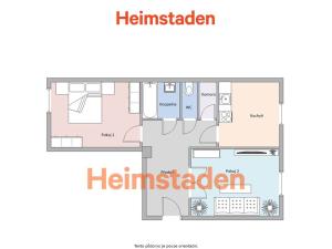 Pronájem bytu 2+1, Havířov - Město, Nedbalova, 56 m2