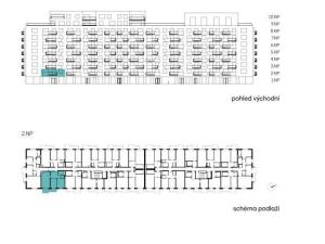 Prodej bytu 3+kk, Praha - Vysočany, Pechmanových, 70 m2