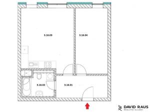 Pronájem bytu 2+kk, Nové Město na Moravě, Žďárská, 52 m2