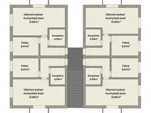 Prodej bytu 2+kk, Kaznějov, Ke Staré mašině, 43 m2