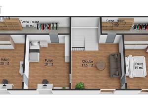 Prodej chaty, Postupice - Miroslav, 395 m2