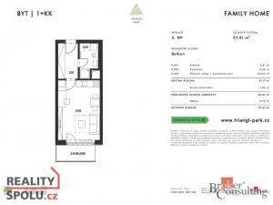 Prodej bytu 1+kk, Plzeň, Goldscheiderova, 37 m2