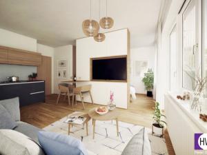 Prodej bytu 2+kk, Praha - Hlubočepy, náměstí Olgy Scheinpflugové, 41 m2