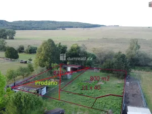 Prodej pozemku pro bydlení, Vroutek, Nádražní, 810 m2