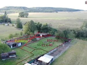 Prodej pozemku pro bydlení, Vroutek, Nádražní, 810 m2