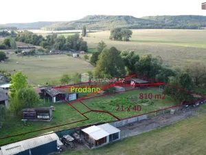 Prodej pozemku pro bydlení, Vroutek, Nádražní, 810 m2
