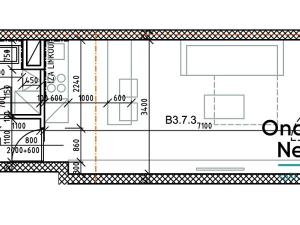 Prodej bytu 1+kk, Zlín, Kvítková, 40 m2