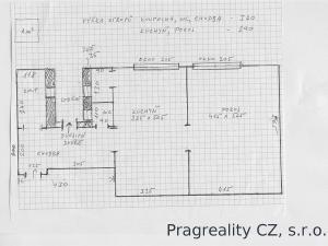 Pronájem bytu 2+kk, Praha - Bubeneč, N. A. Někrasova, 55 m2