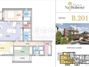 Prodej bytu 4+kk, Praha, Na Brabenci, 112 m2