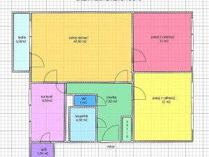 Pronájem bytu 3+1, Letohrad, Pražského povstání, 77 m2