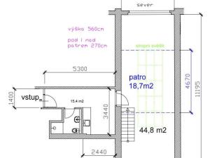 Pronájem kanceláře, Hradec Králové, Pospíšilova, 79 m2