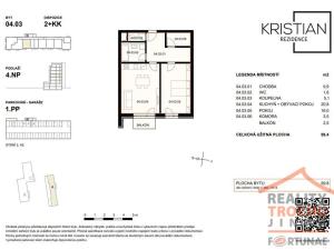 Prodej bytu 2+kk, Hradec Králové, Pod Zámečkem, 59 m2