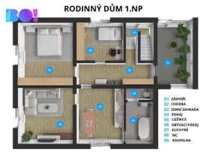 Prodej vícegeneračního domu, Bohumín, Mírová, 284 m2