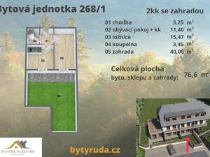 Prodej bytu 2+kk, Železná Ruda, Klatovská, 77 m2