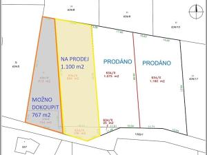 Prodej pozemku pro bydlení, Jistebník, 1098 m2