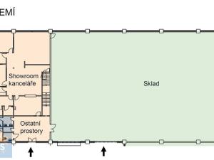 Pronájem skladu, Čestlice, Obchodní, 1393 m2