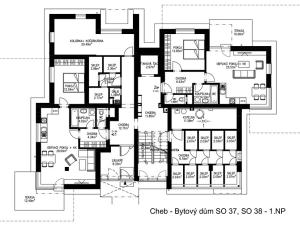 Prodej bytu 2+kk, Cheb, K Pomezí, 54 m2