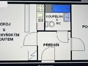 Pronájem bytu 2+kk, Liberec - Liberec VI-Rochlice, Na Žižkově, 46 m2