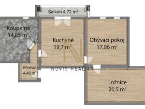 Prodej bytu 3+kk, Mariánské Lázně, Křižíkova, 77 m2