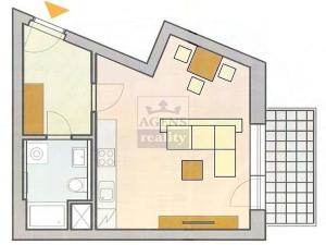 Prodej bytu 1+kk, Přezletice, Pod Zahrady, 44 m2