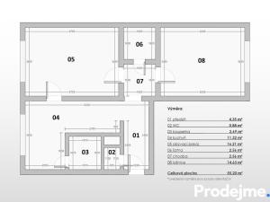 Prodej bytu 2+1, Znojmo, Pražská, 56 m2